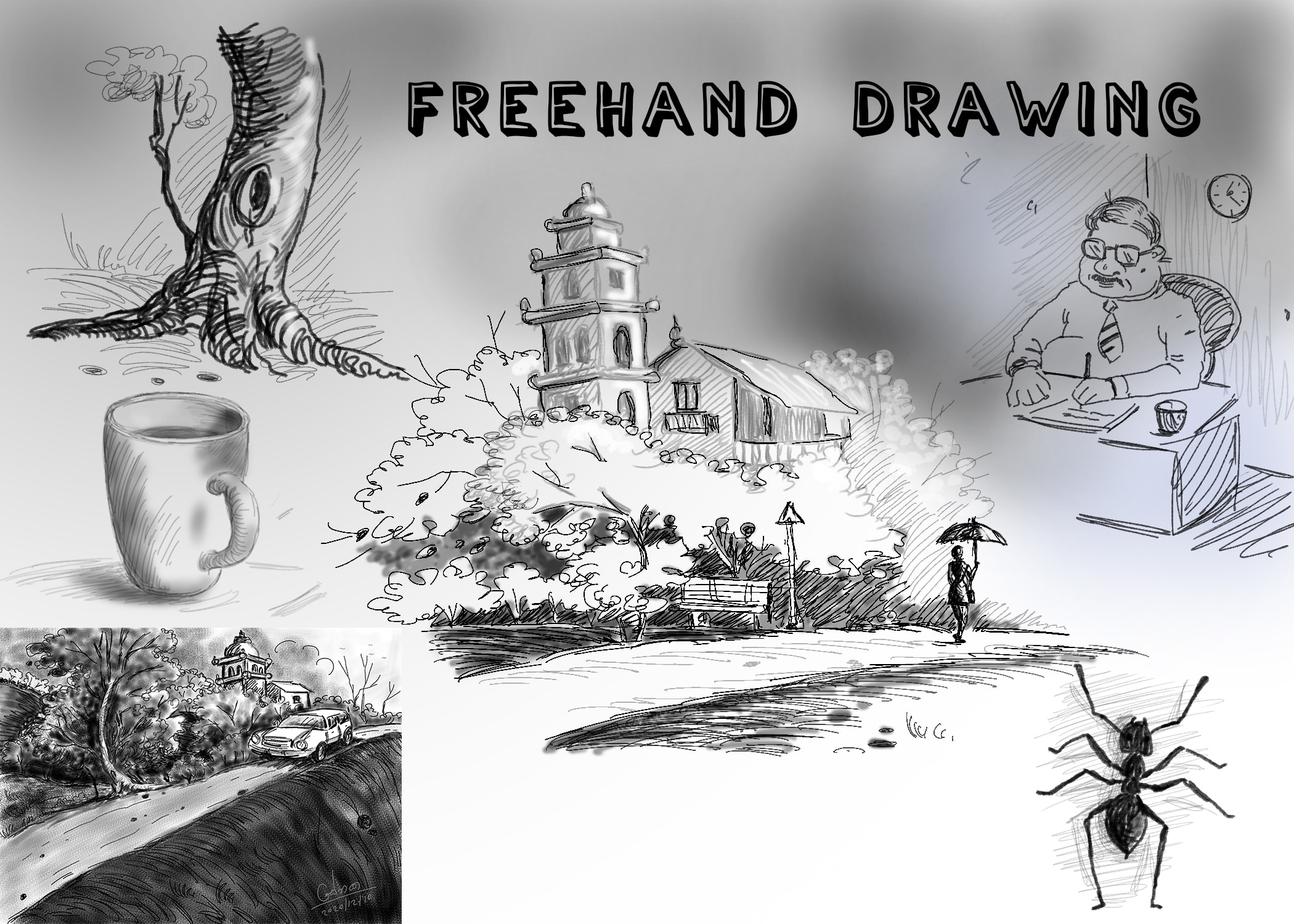 Which tool is used to make a free hand drawing? - Quora-saigonsouth.com.vn