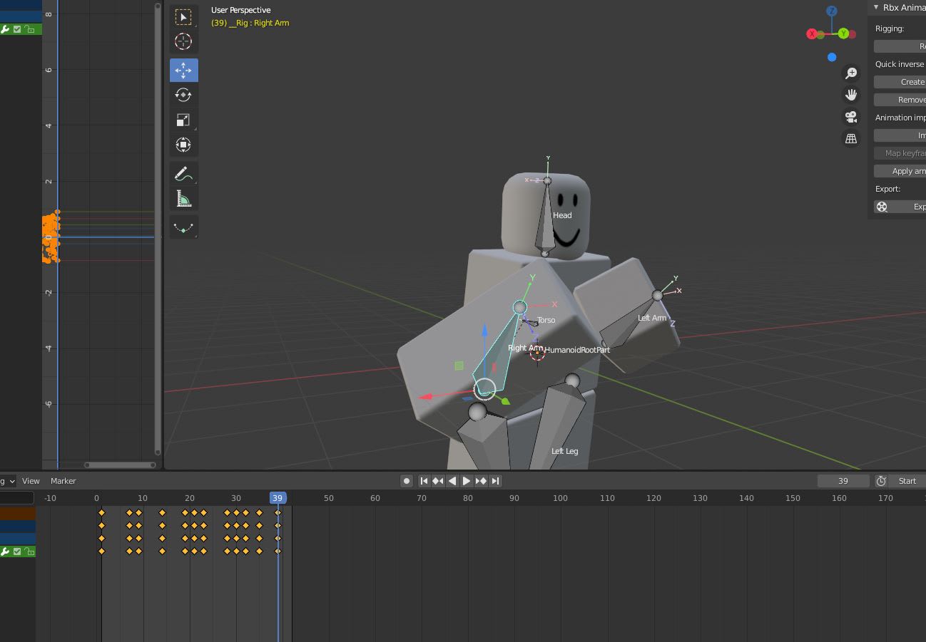 Animate Anything In Blender For Roblox In R6 By Swarts Fiverr - cab you make roblox animations in blender
