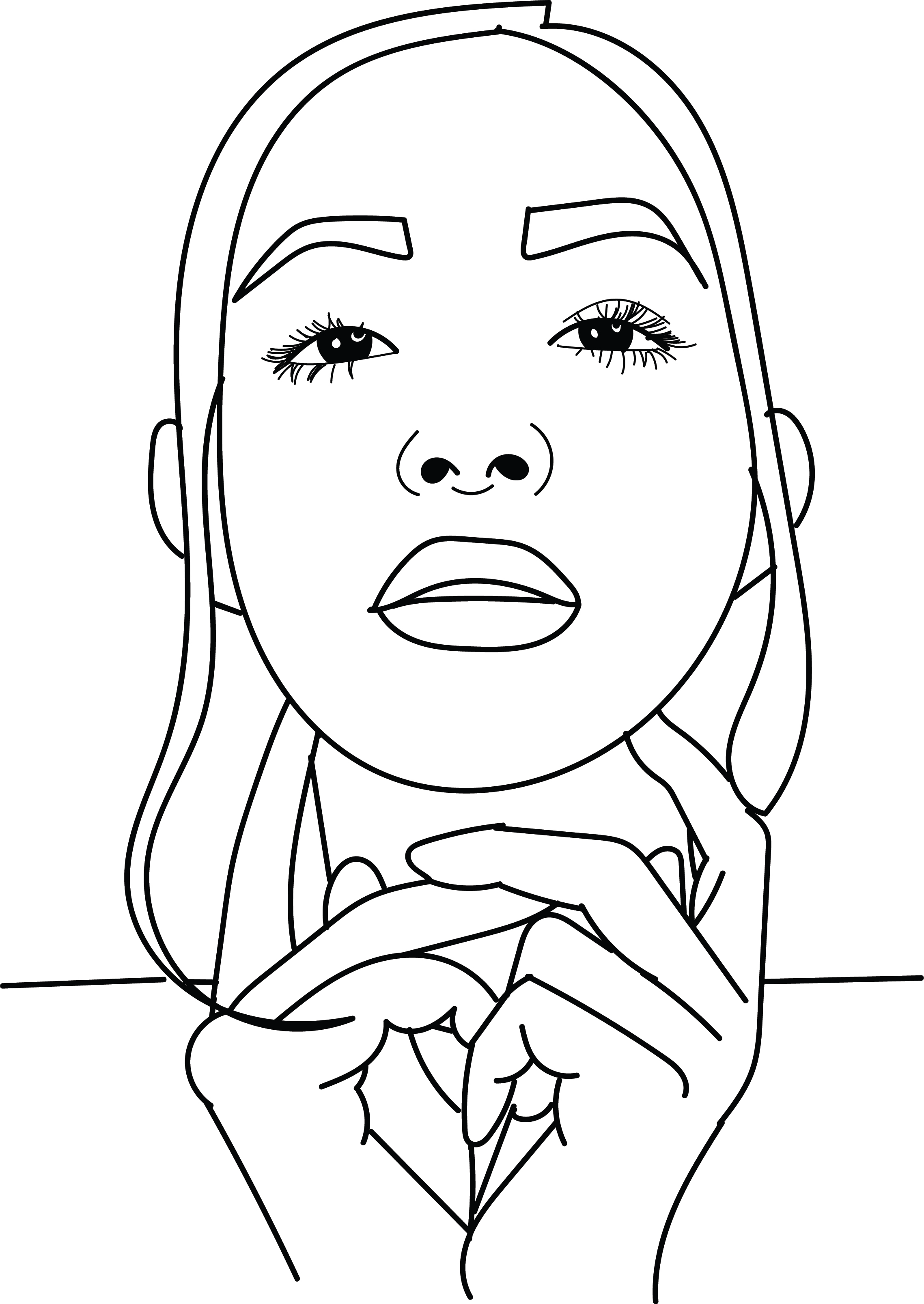 Turn a picture into a coloring page by Artdromedaa   Fiverr