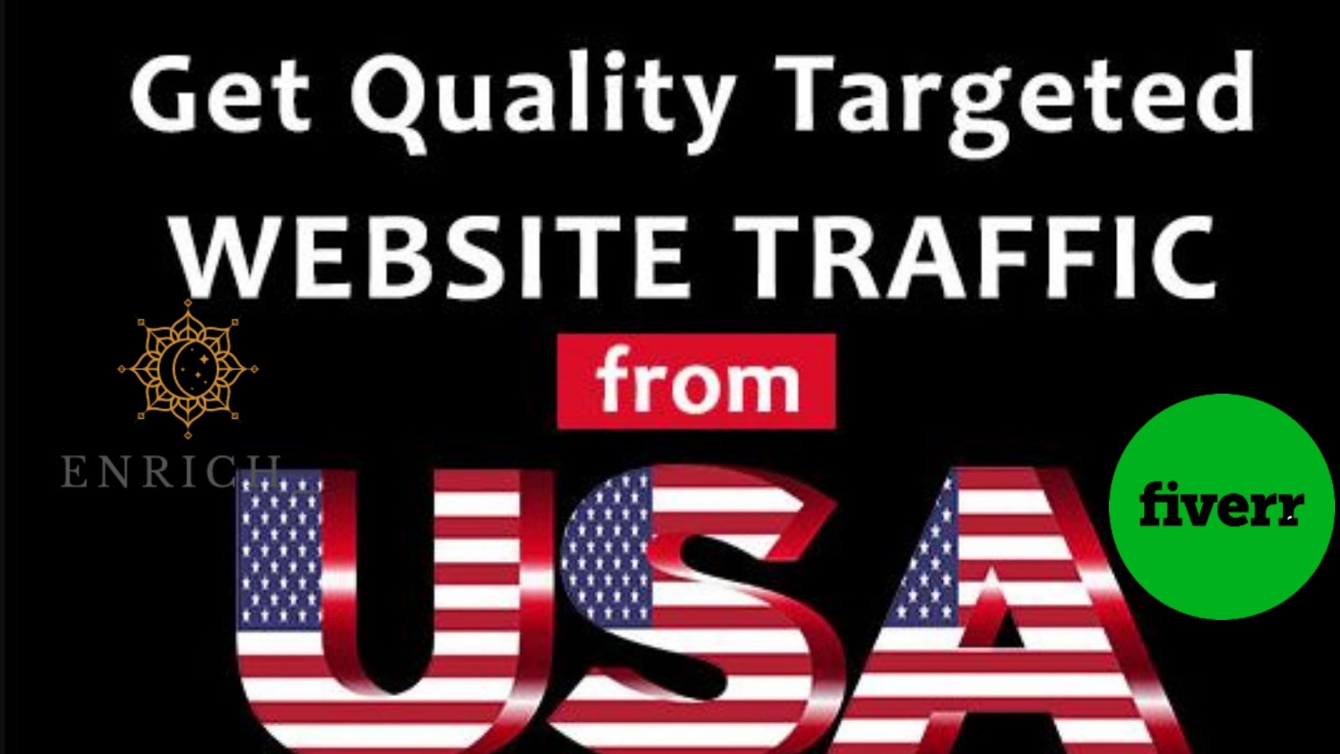 Drive targeted web traffic, usa visitor, organic promotion by
