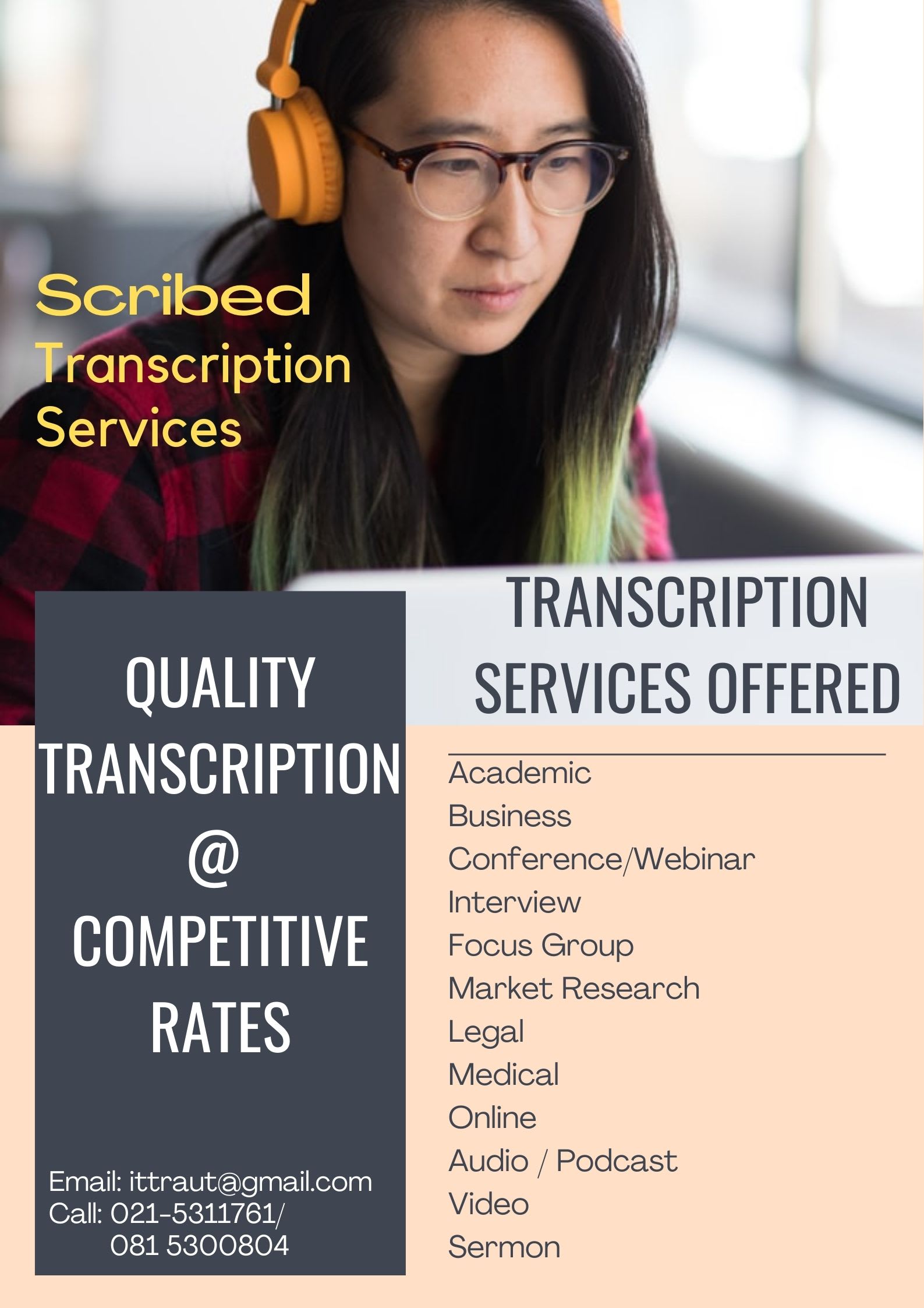 Transcription Services Online