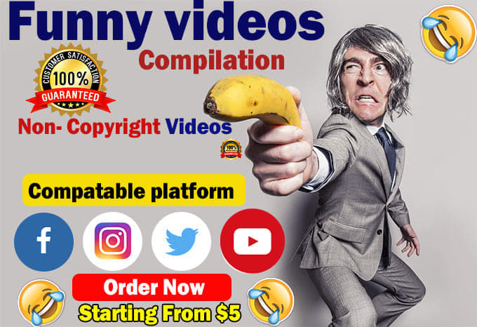 Create funny video for youtube channel by Marry_77 | Fiverr