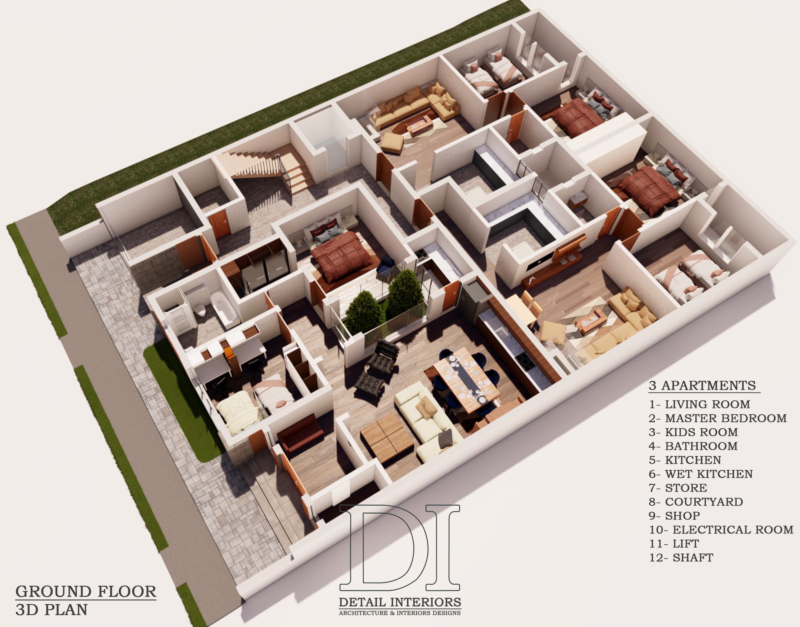 Toddle Room Floor Plans 3d