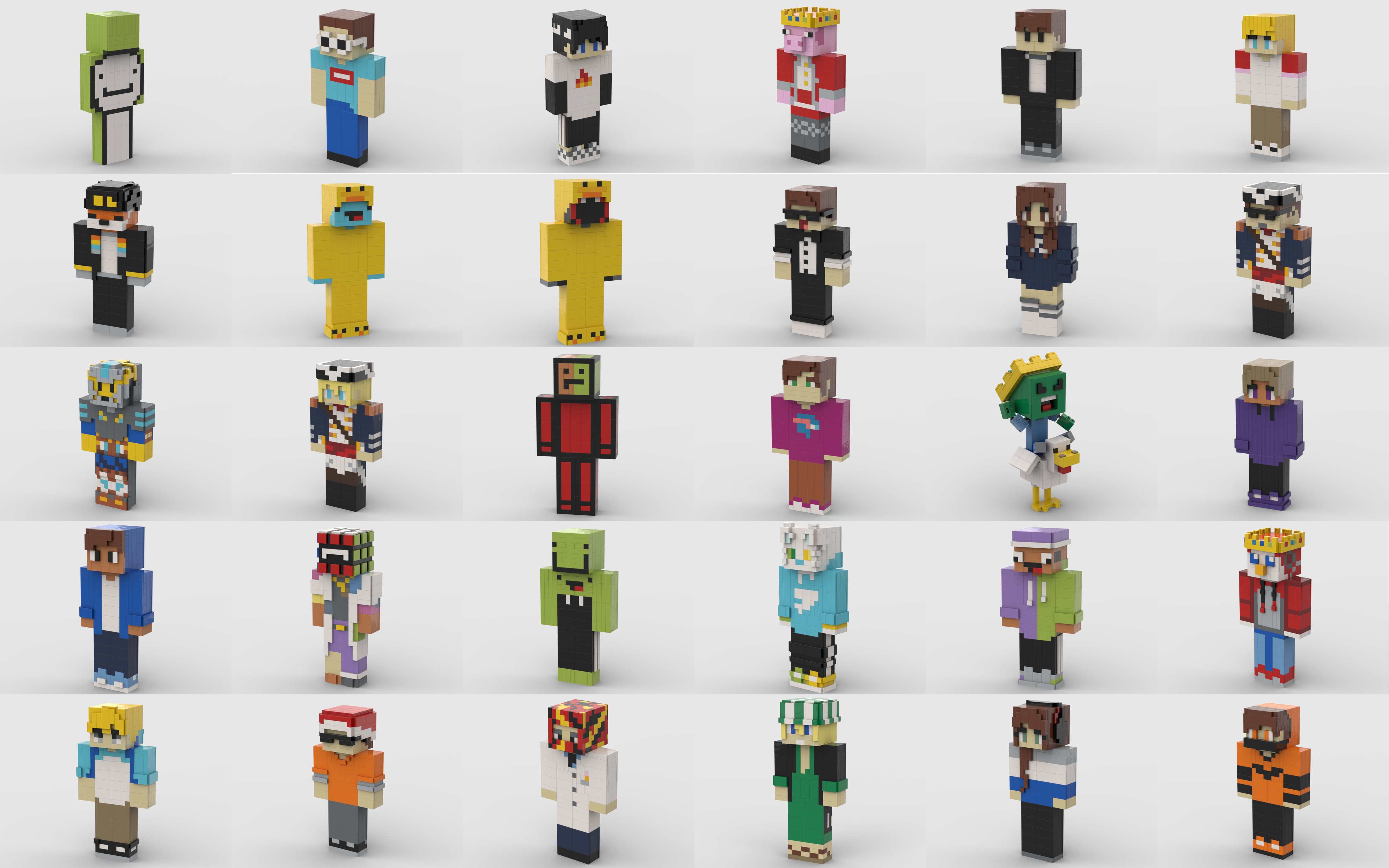 Lego Minecraft Skins