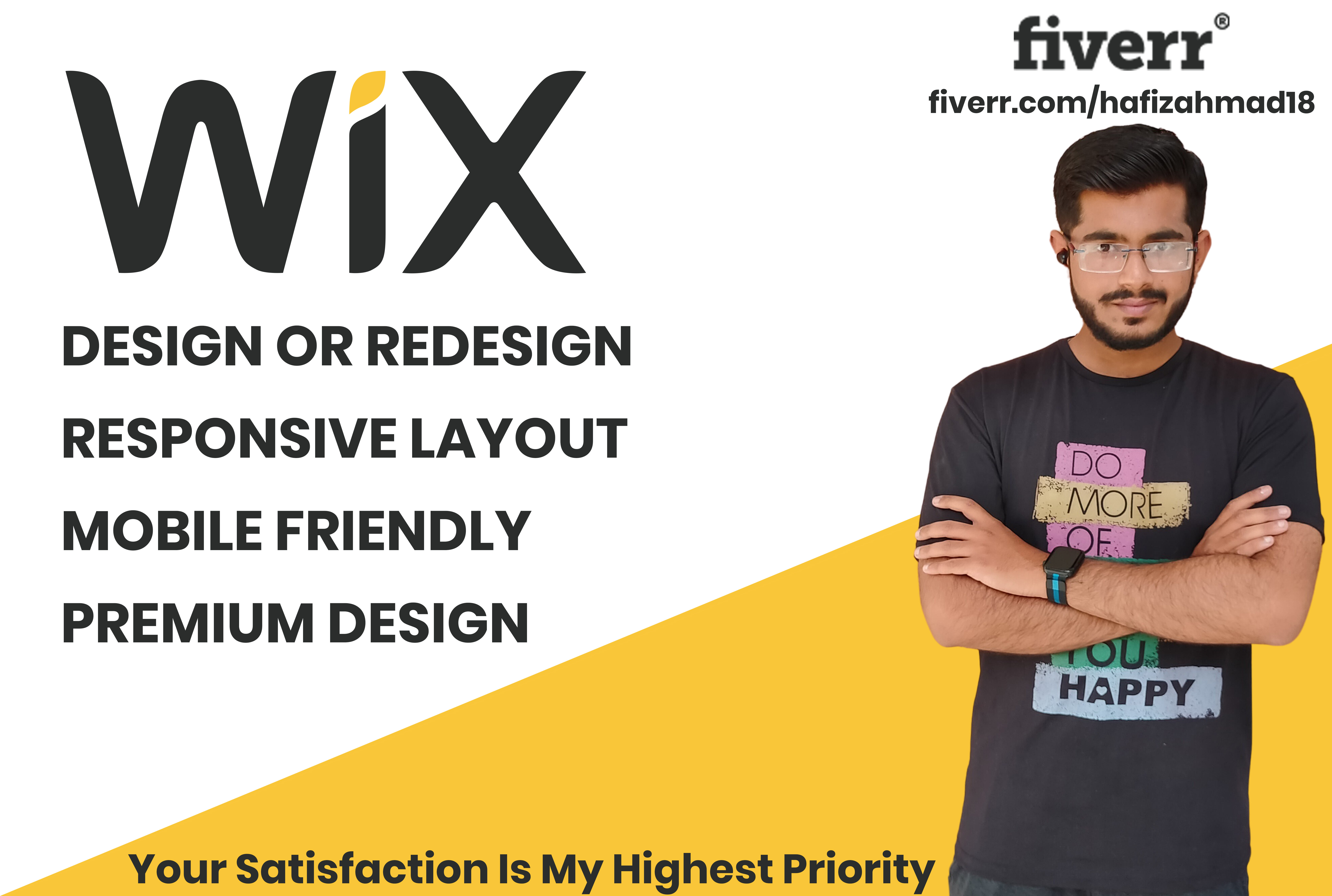 Design wix website or redesign wix 