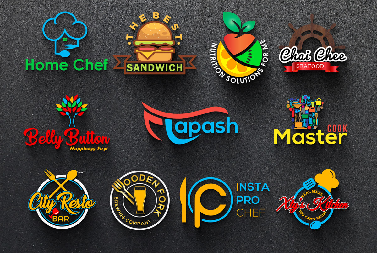 Design Food And Restaurant 3d Logo With Copyrights By Faizan Tapash57 Fiverr