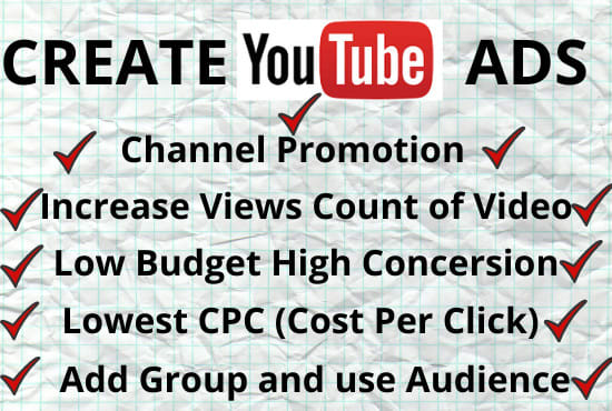 Create effective ads to promote your channel boost views
