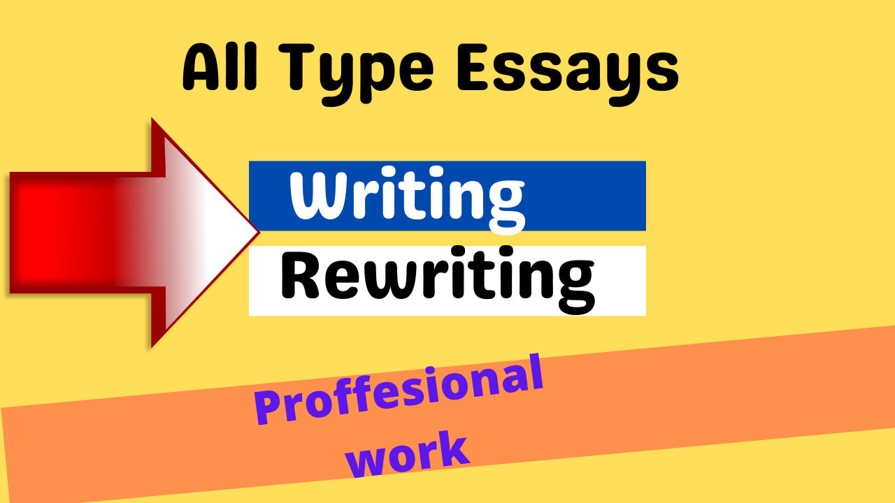 all types of essays
