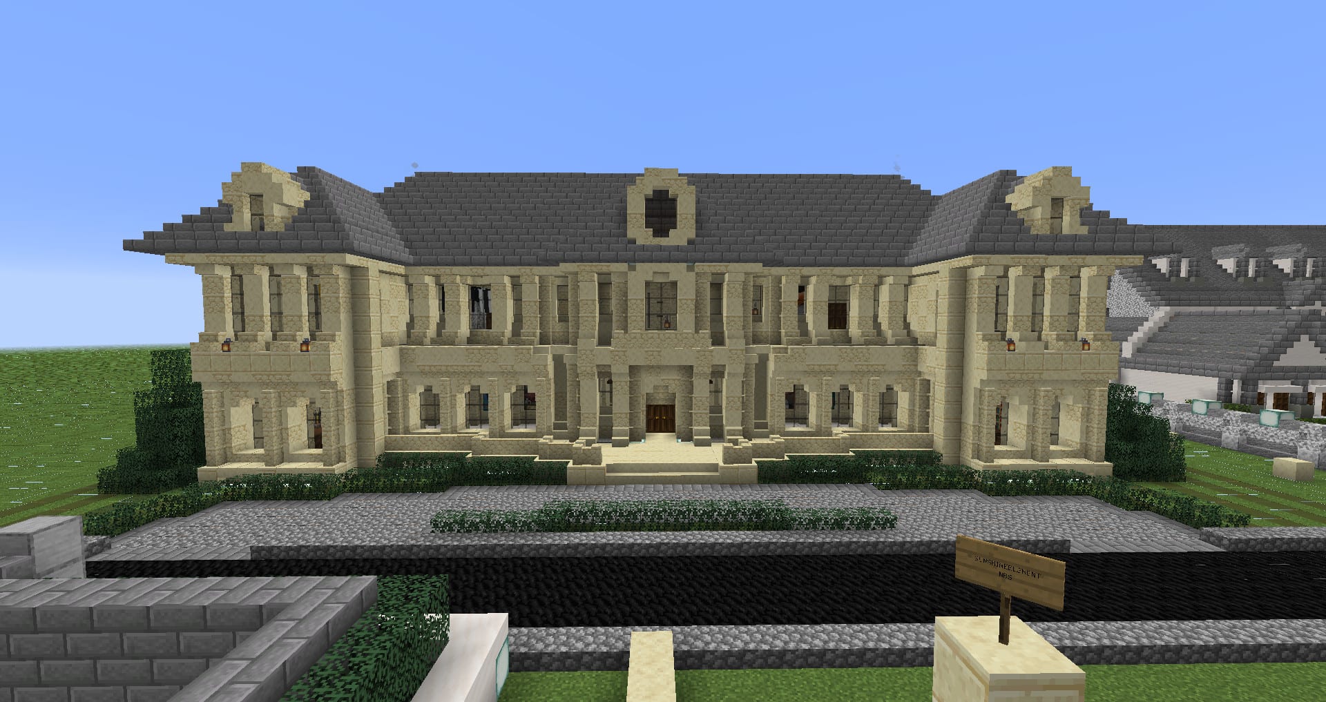 Build a minecraft mansion in any style you desire by Sunshineelement |  Fiverr