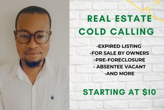 Make Accurate Real Estate Cold Calling By Ohyman Fiverr