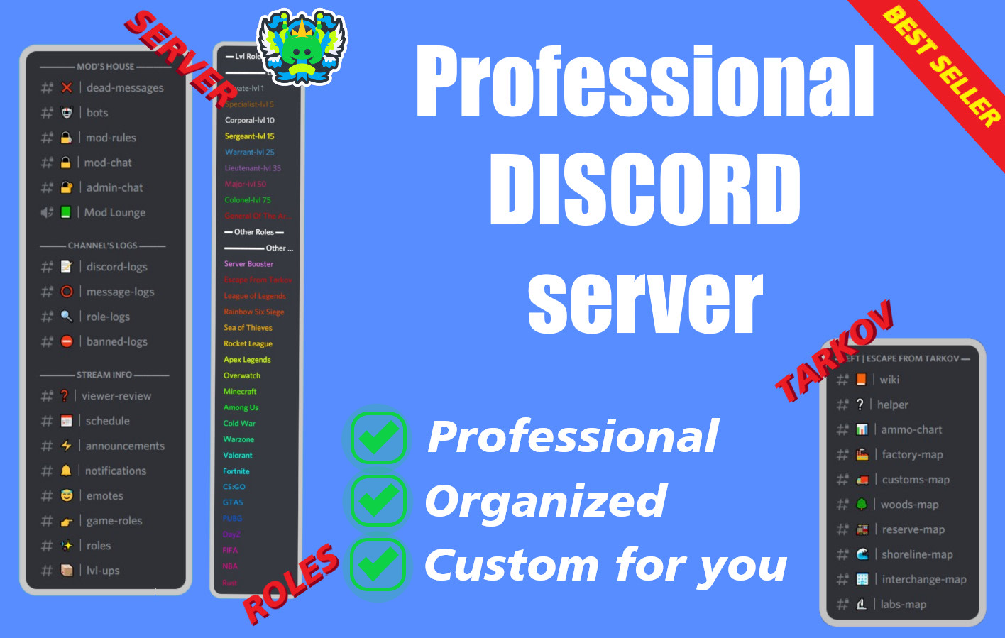 Transform Your Discord Server Into Something Amazing By Jordanoliphant Fiverr