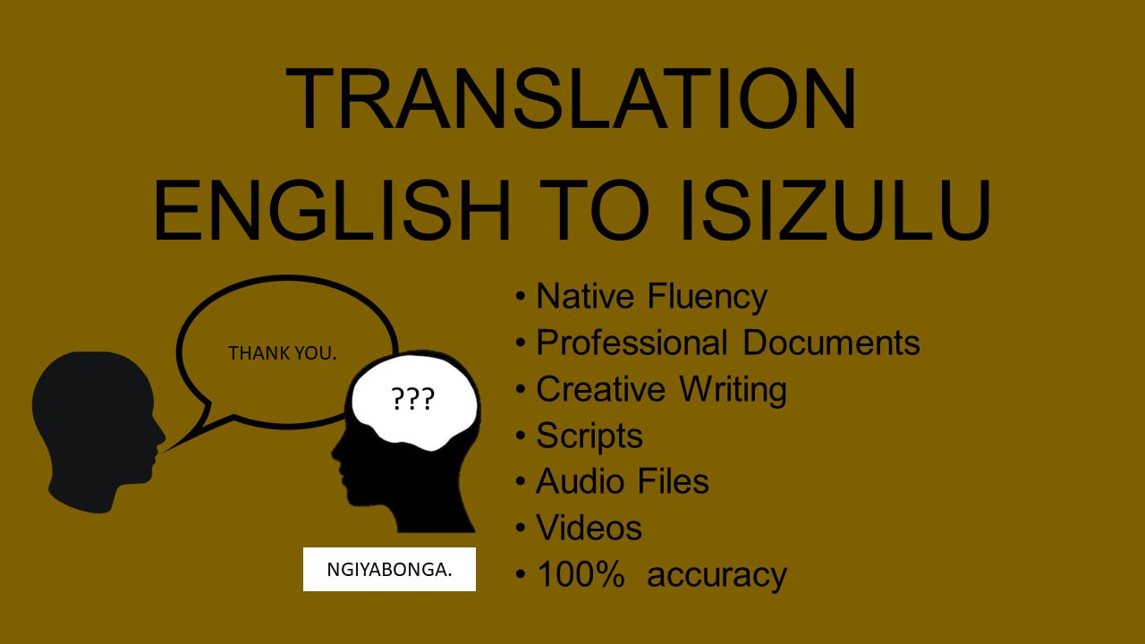 zulu writing