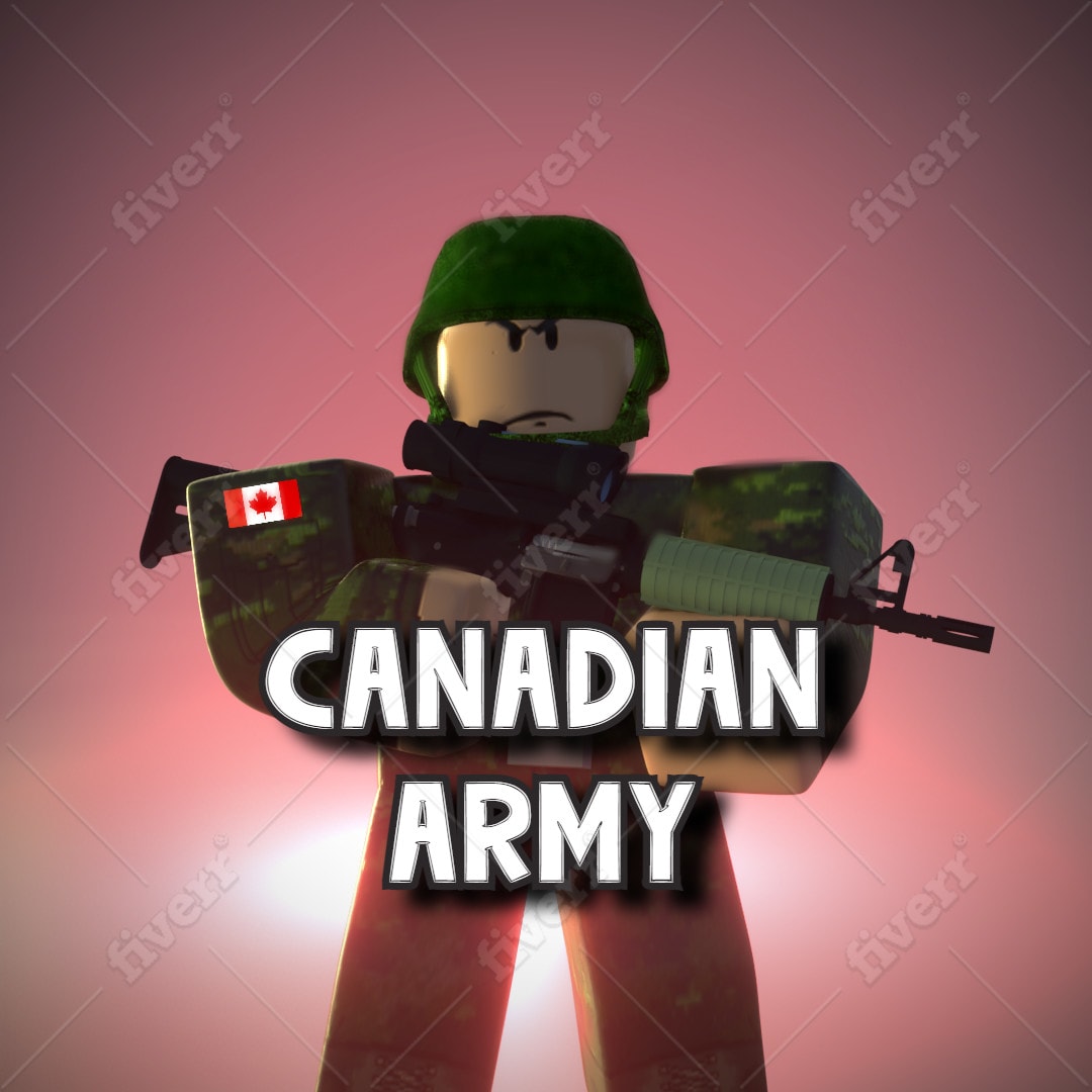 Do Cheap Roblox Gfx High Quality By Francis Art Fiverr - roblox canadian army logo