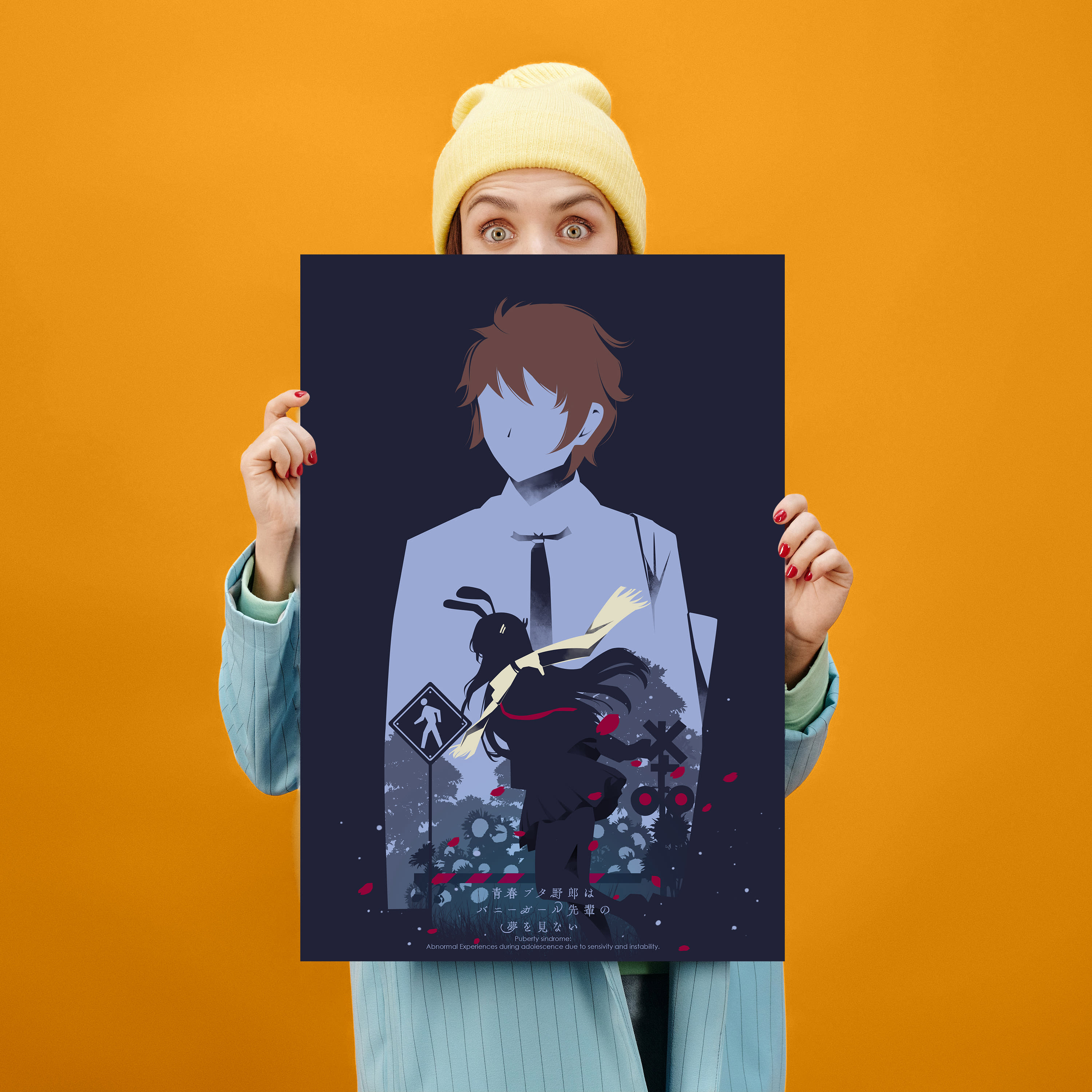 Anime Hero Minimalist - Anime - Posters and Art Prints | TeePublic