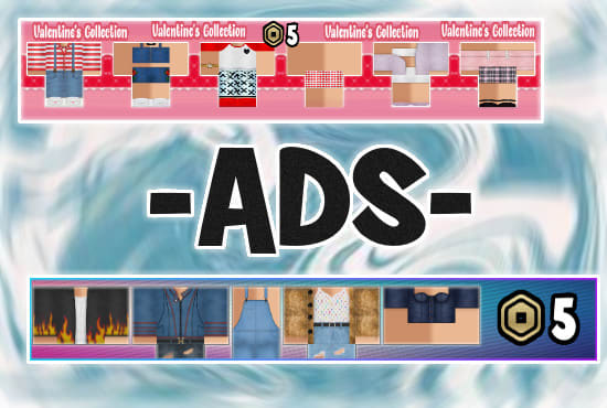 Ads For Clothing In Roblox By Devoncamacho Fiverr - popular roblox clothing ads