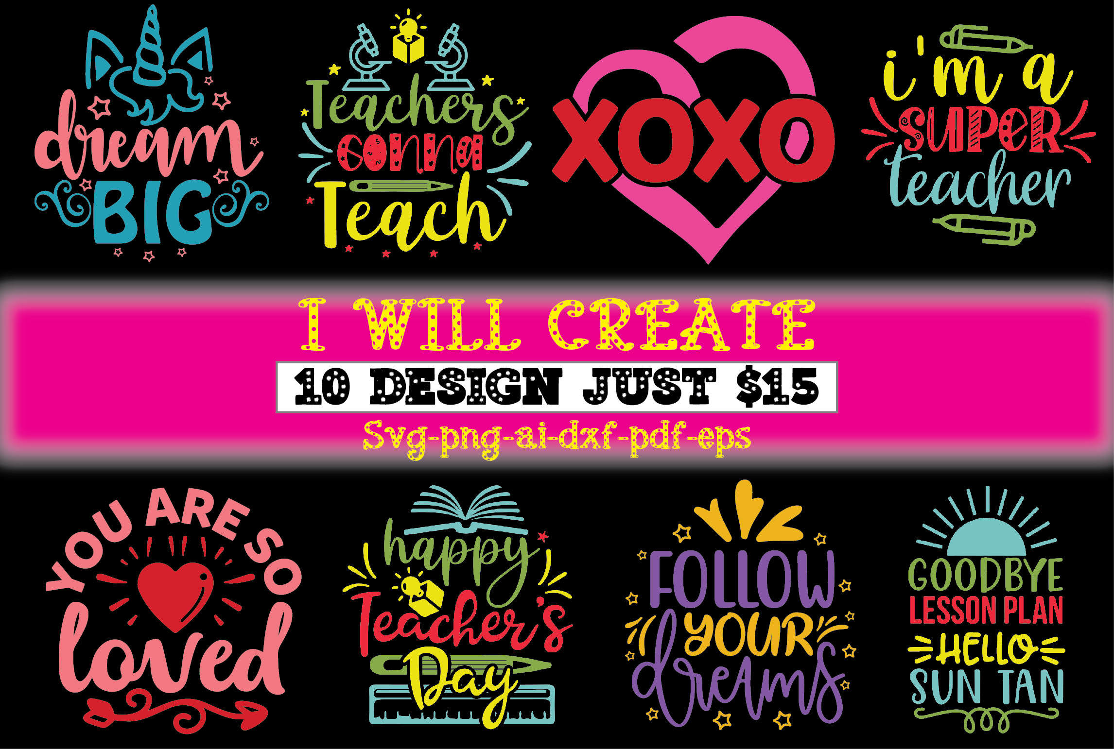 Download Create Svg Cut Files Design Bundle For Etsy And Others By Designarsist70 Fiverr