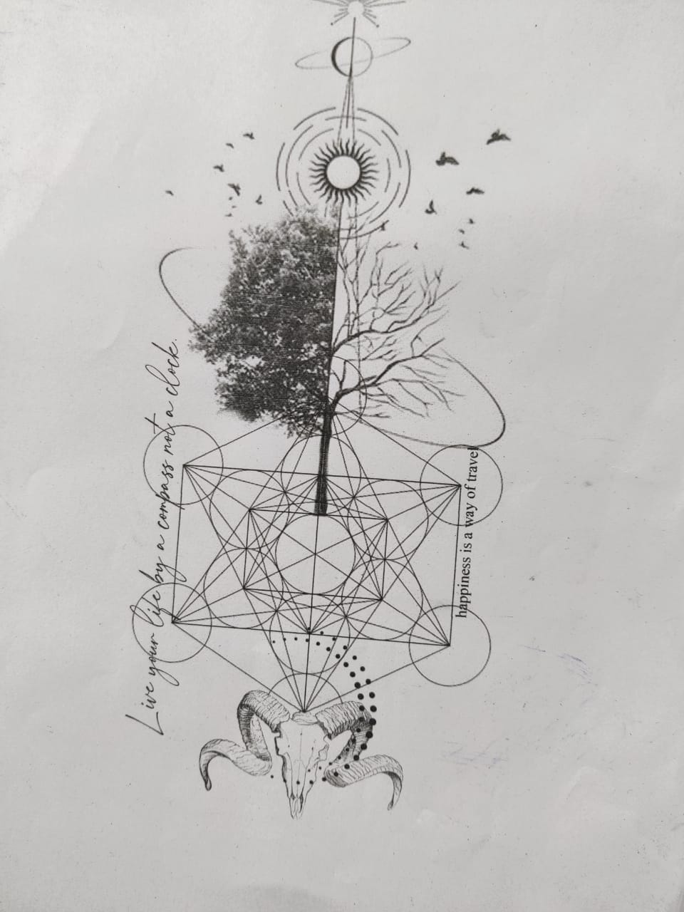 Make Concept Tattoo Design Dot Work Line Work And Illustrator By Gsizgere Fiverr