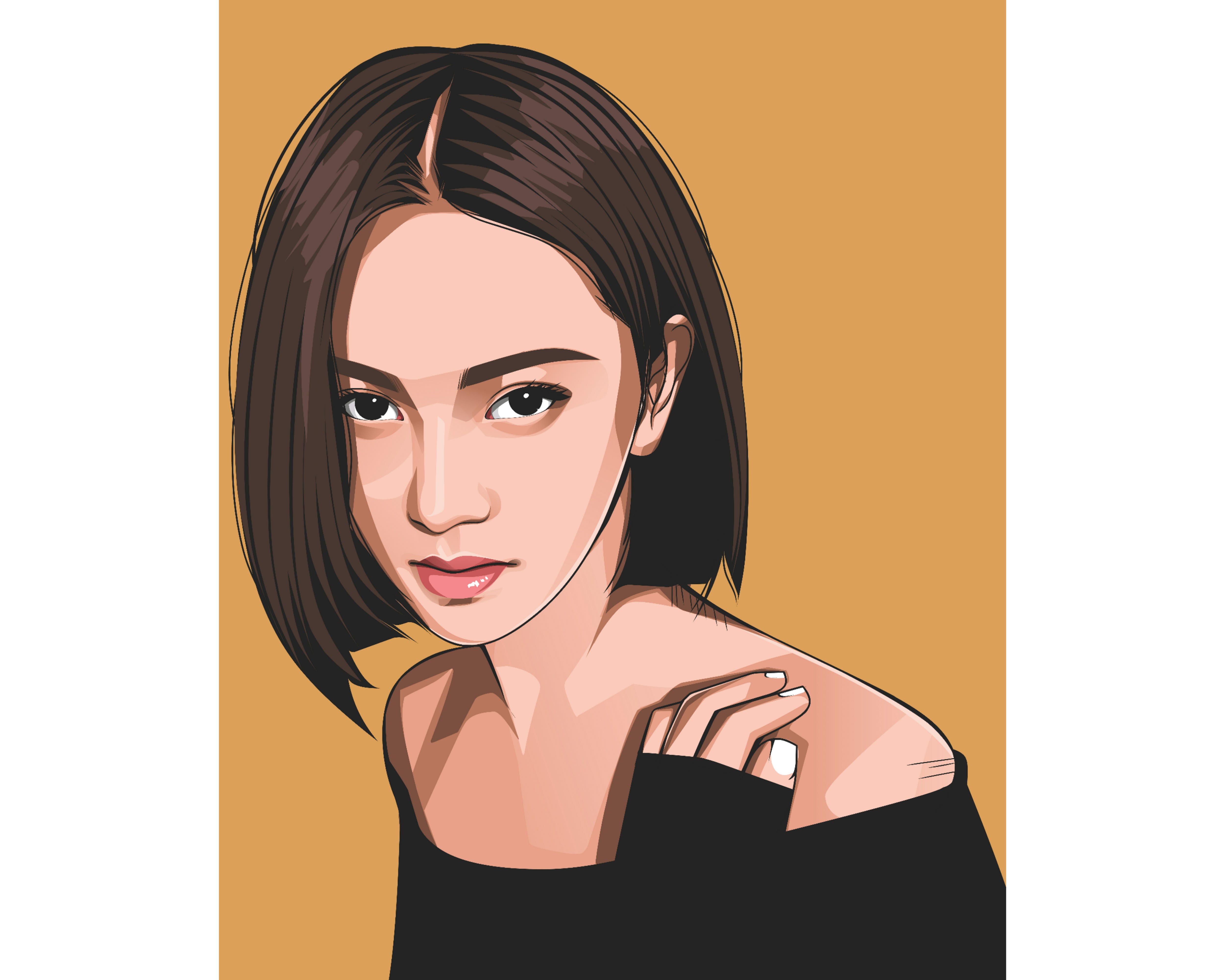 Draw cartoon portrait from your photo by Agungsyhptra | Fiverr
