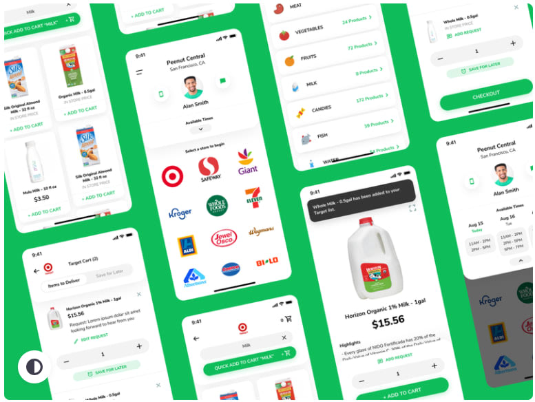 Develop social chat app,delivery app,uber app,restaurant app 