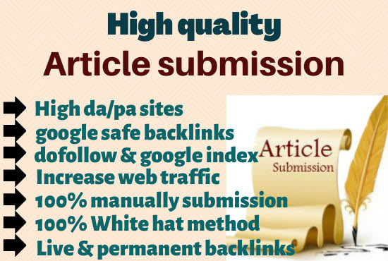 high traffic article submission sites