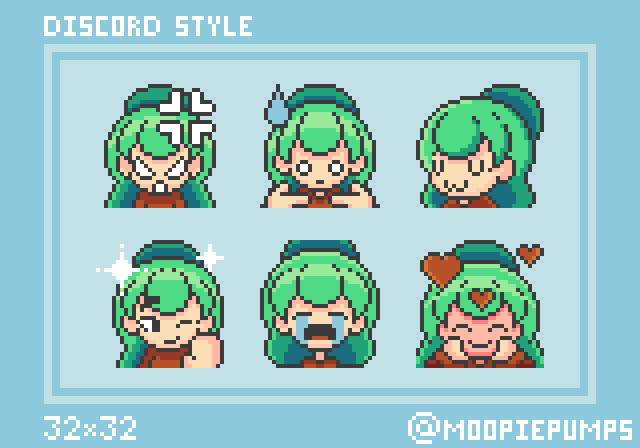 ArtStation - Pixel discord emotes