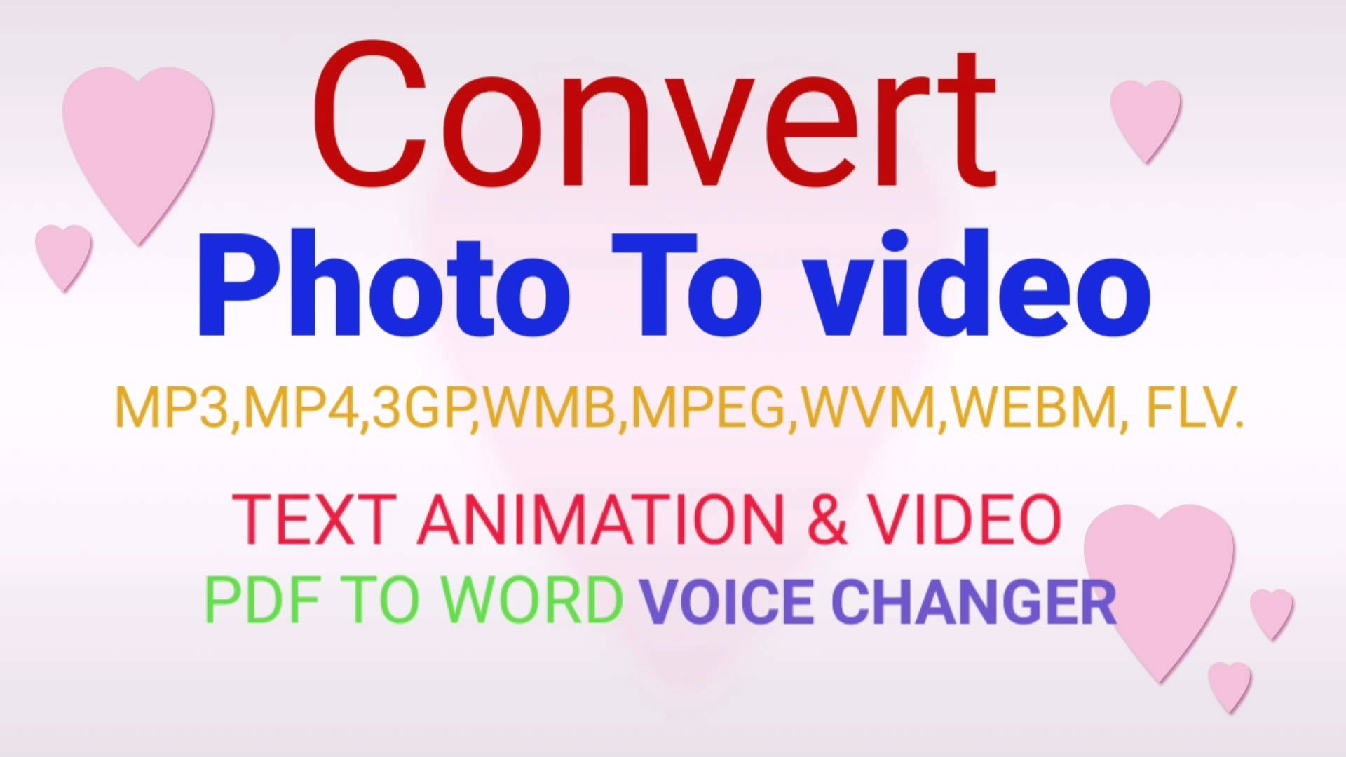 Convert pdf to word,text animation to video, photo to video, by Hasanbd88 |  Fiverr