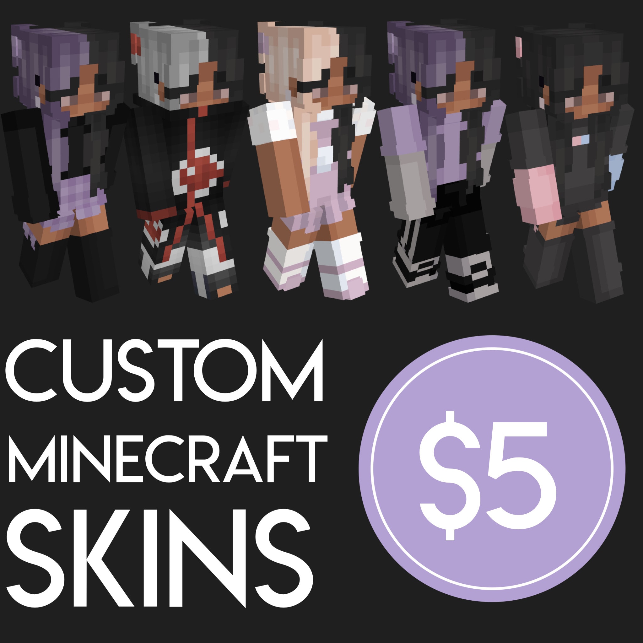 Minecraft: Create & Edit Existing & Custom Minecraft Skins 