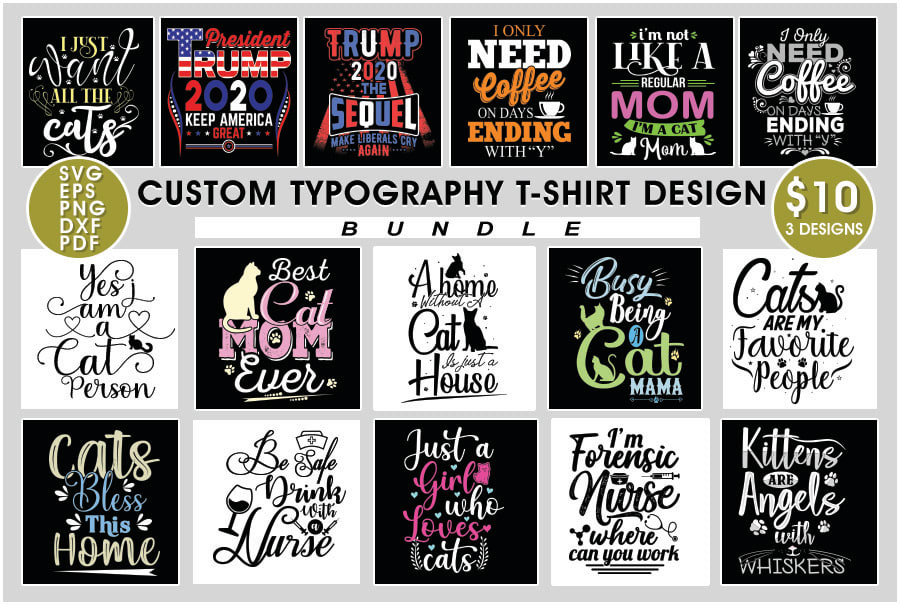 Do creative sublimation tshirt design,svg cricut,png bundles by Sarotiart
