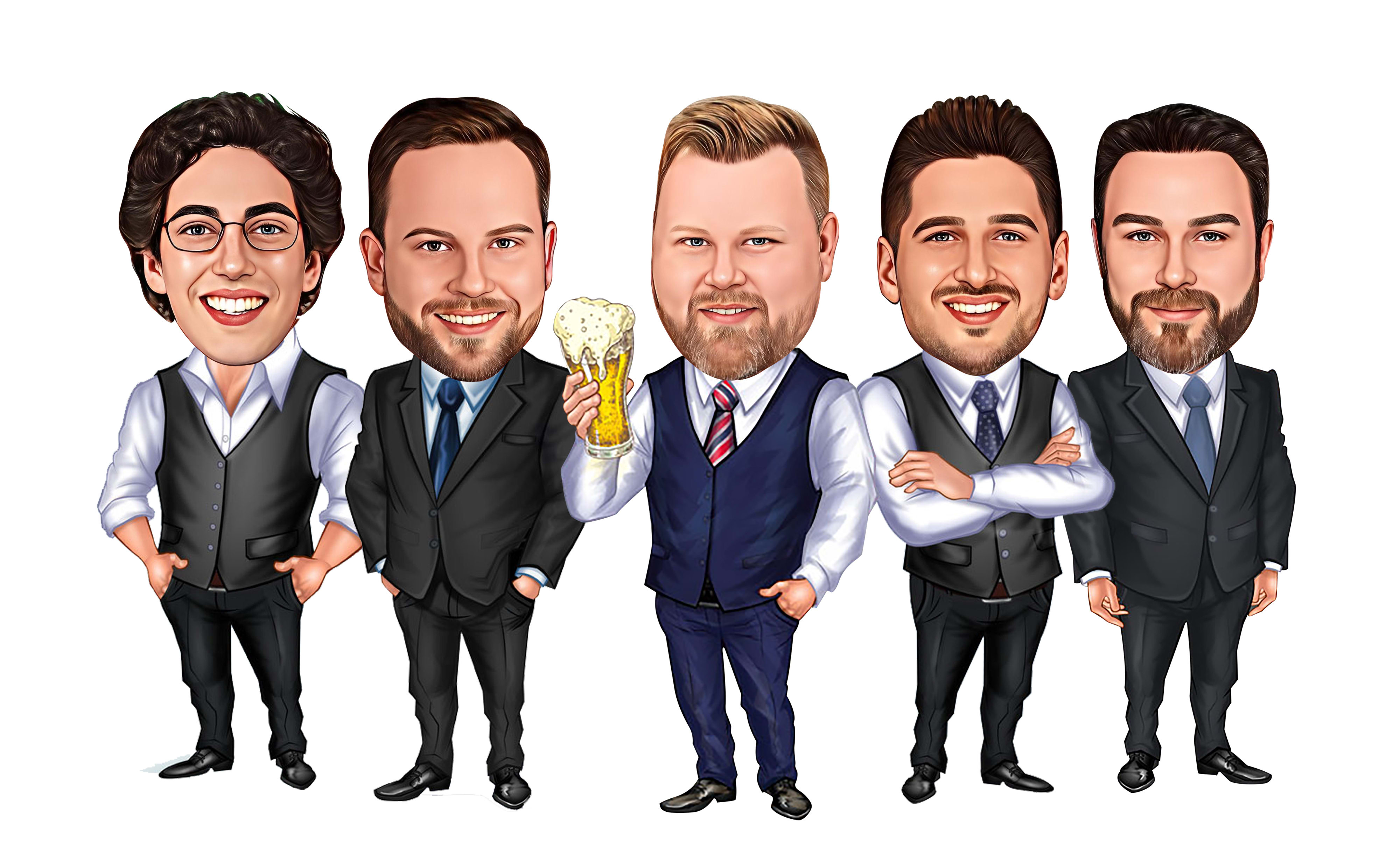 Do family,office, team,corporate,group cartoon caricature by Vectowbd | Fiverr Do family,office, team,corporate,group cartoon caricature by Vectowbd | Fiverr