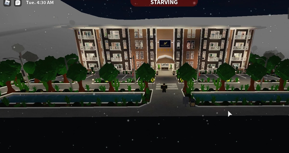 BUILDING A BLOXBURG HOTEL