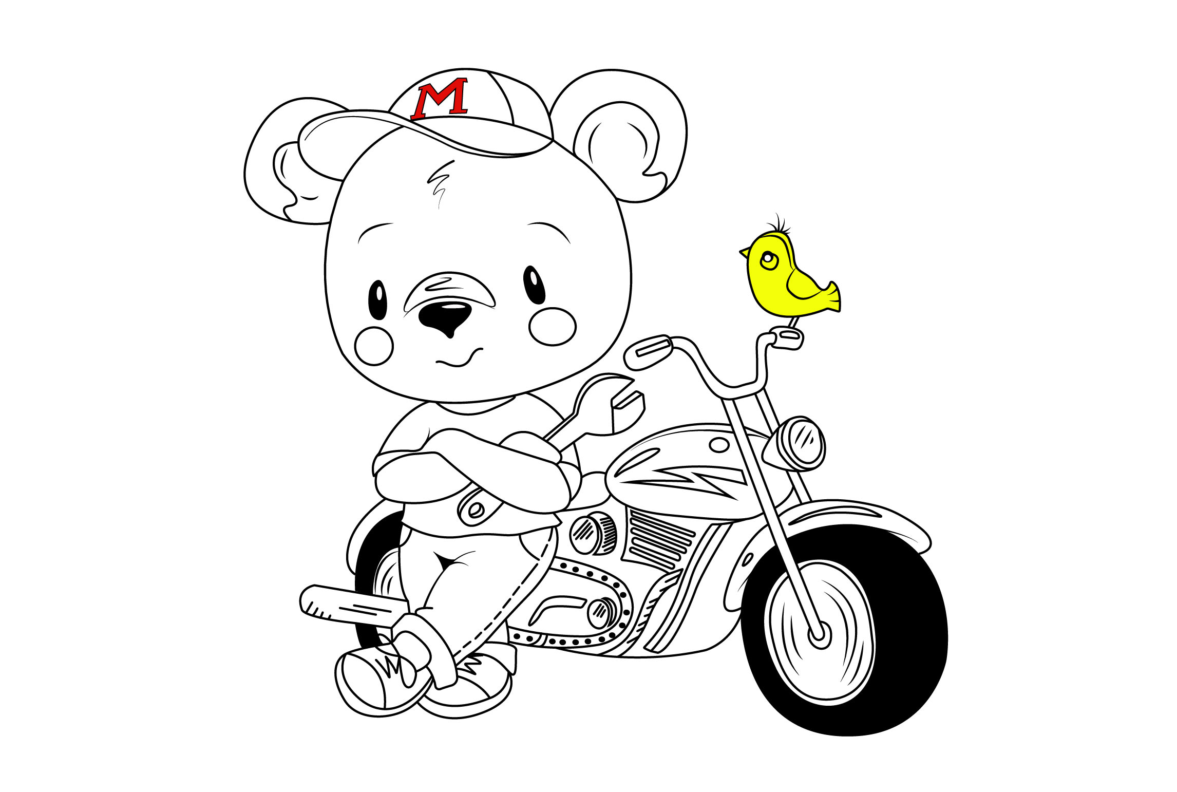 Make Unique Coloring Book Pages For Kids By Mejbaahamed Fiverr