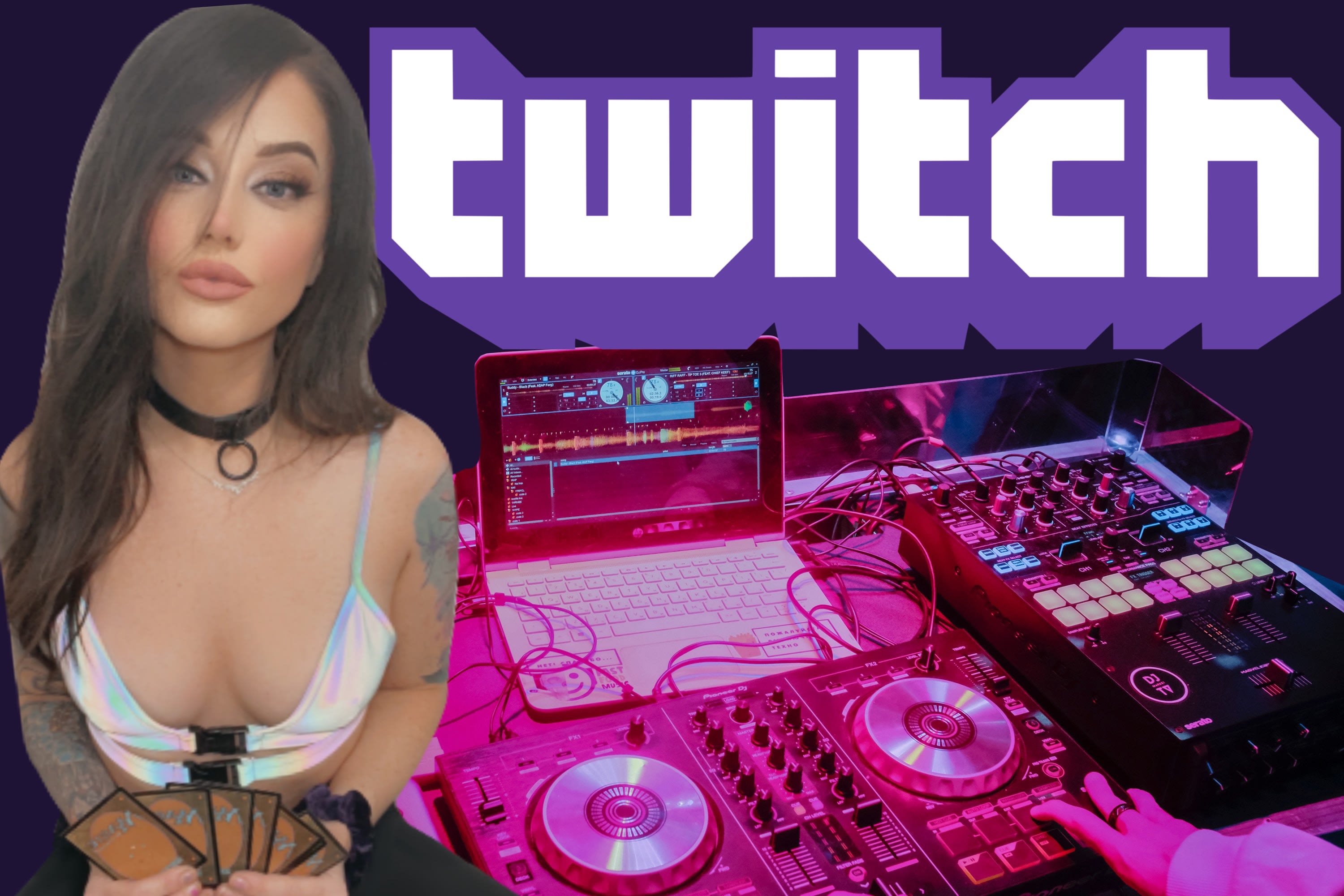 Play and promote your music live on my partnered twitch channel