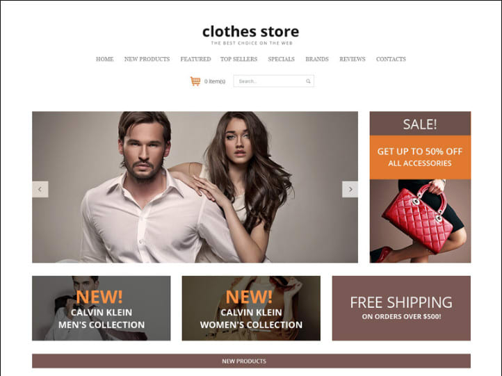 fashion clothes website