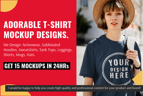 Download Design T Shirt Mockup For Your Brand By Fabxers Fiverr