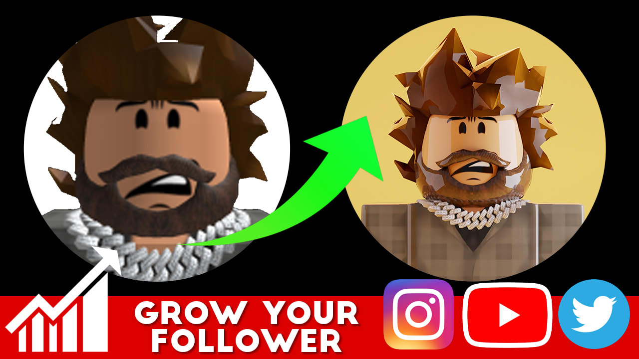 Make High Quality Roblox Profile Picture By Hiezellblox Fiverr - roblox profile qa