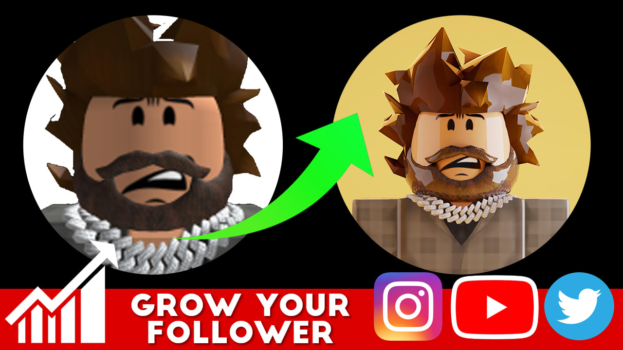 Make High Quality Roblox Profile Picture By Hiezellblox Fiverr - how to make a good roblox profile picture