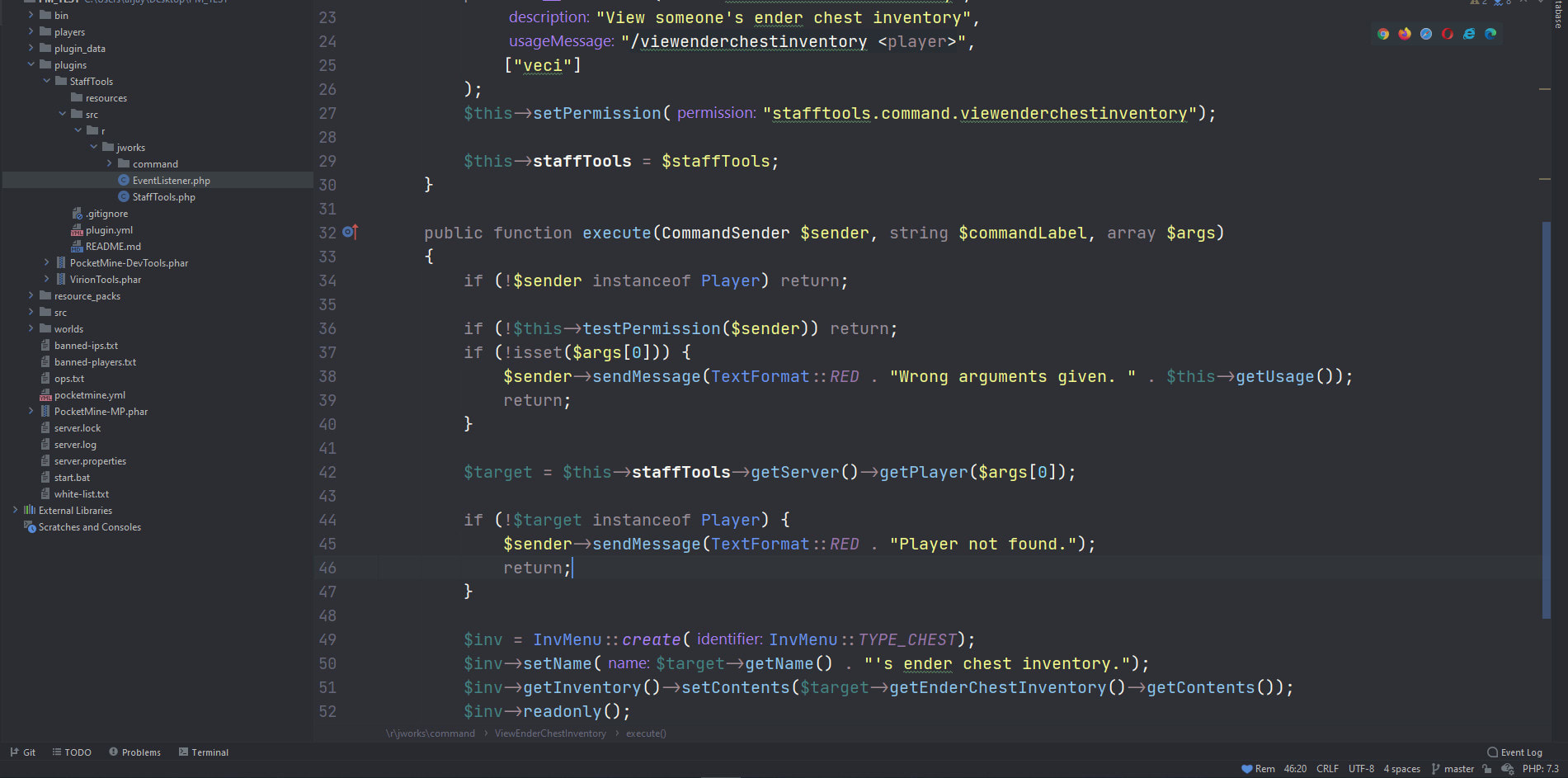 Code Your Dream Pocketmine Plugin By Zvmbee Fiverr