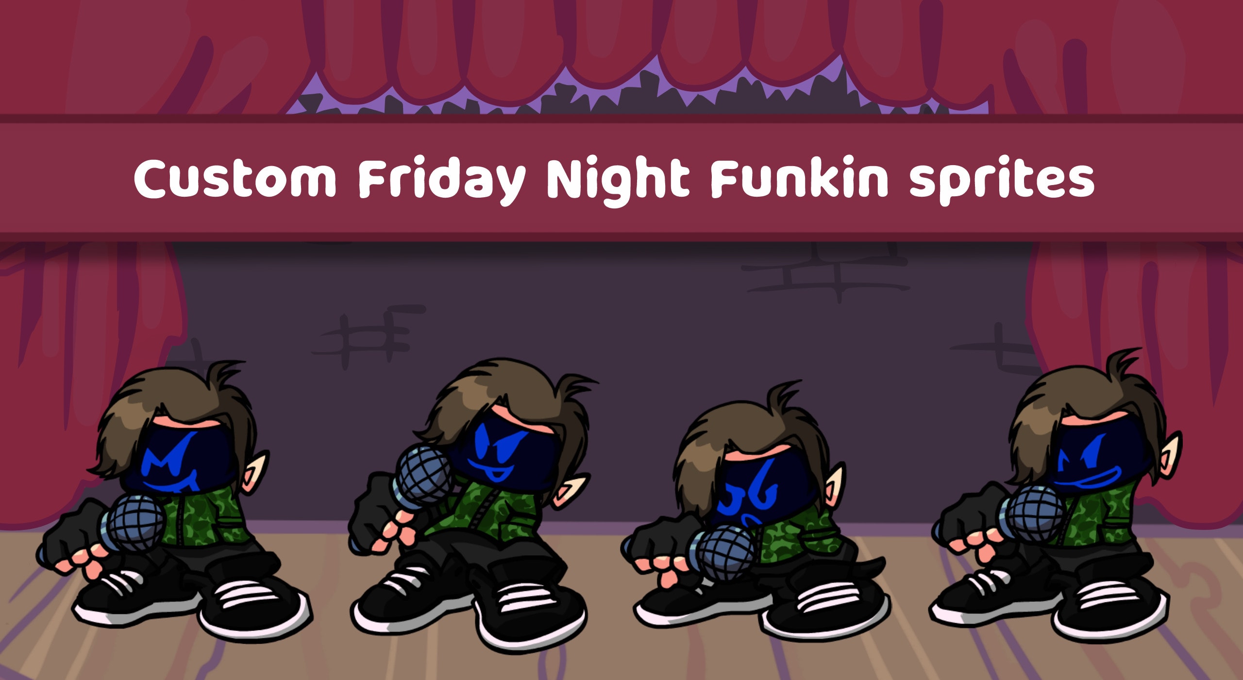 Make Custom Friday Night Funkin Characters Sprites By Mr Edys Fiverr