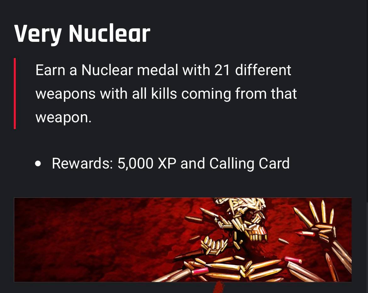 Get You Nuclear Or Complete Challenges On Cold War By Cod Callingcard Fiverr