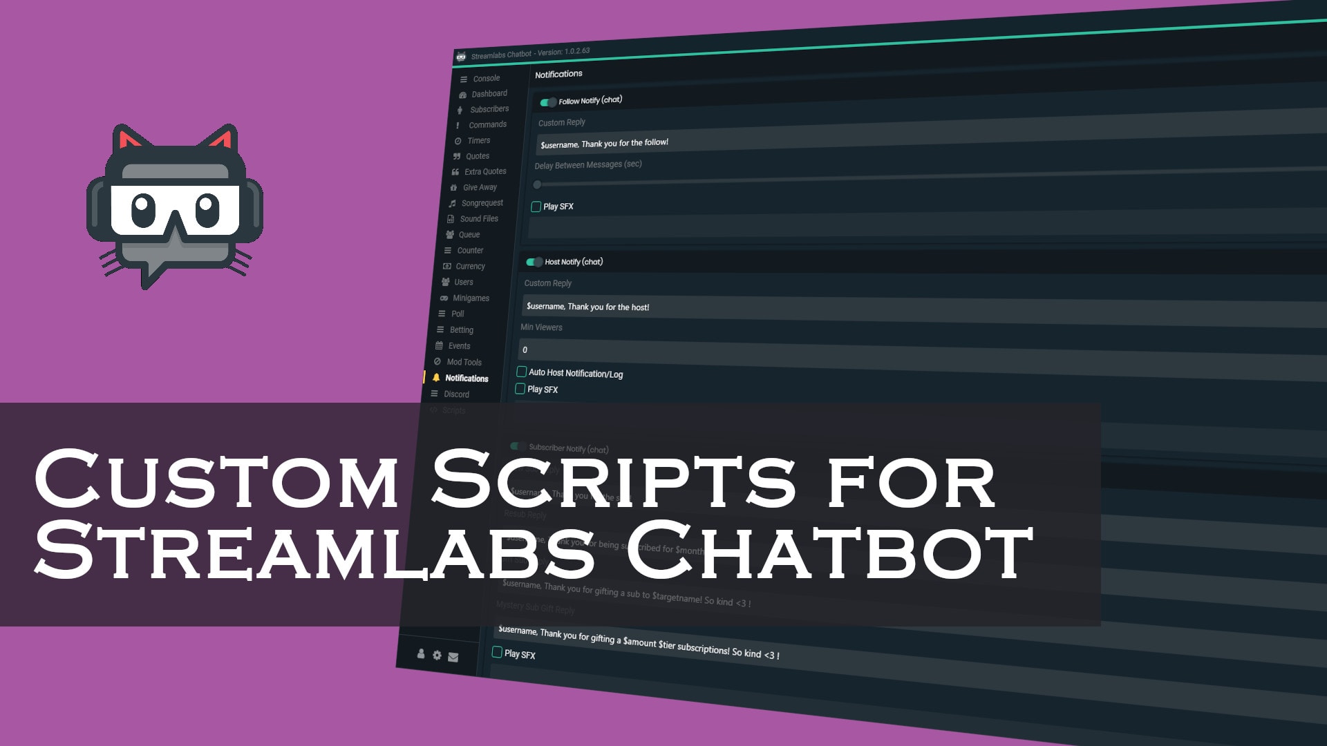Develop scripts for streamlabs chatbot Zensmann | Fiverr