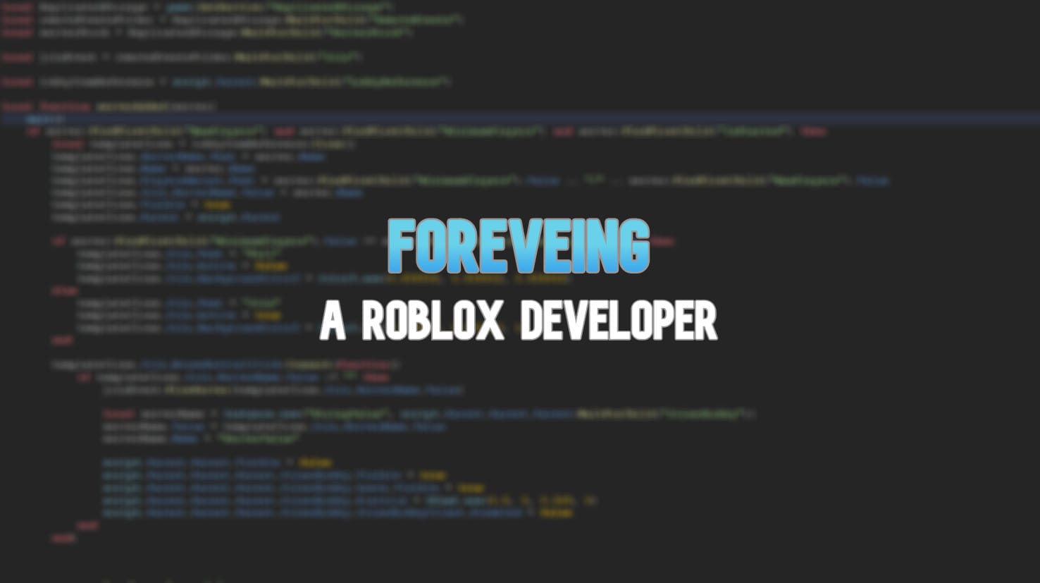 Script Or Build Stuff For Your Roblox Game By Foreveing Fiverr - roblox basics in building and scripting