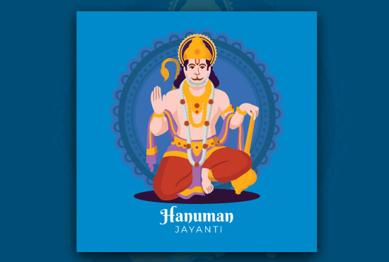 Design social media trending hanuman jayanti poster for you by Sushma1698 |  Fiverr