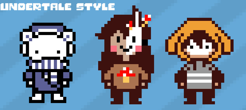 Orange_leader on X: YIPPEE🎉🎉🎉 Old pixel art post #undertale