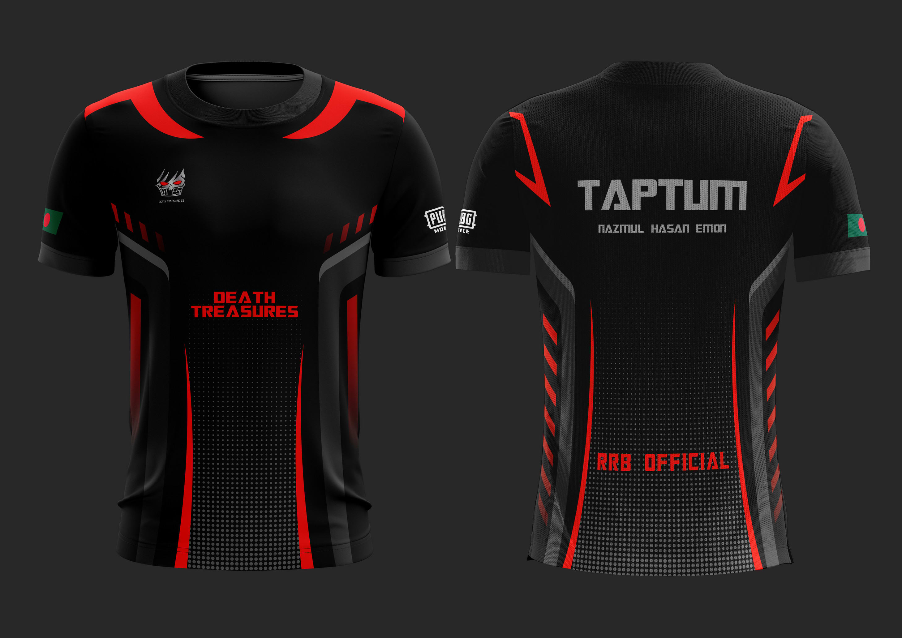 Design unique jersey for esports, soccer, etc by Nafisssss