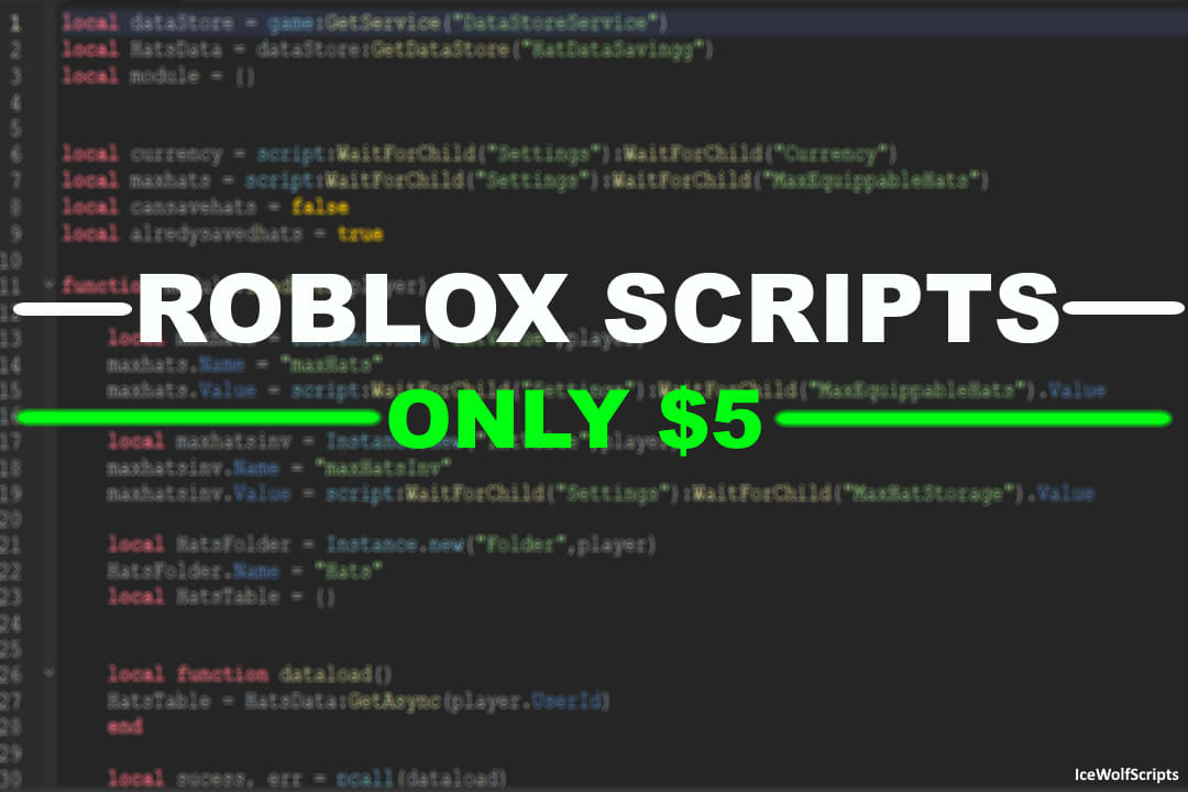 Script Anything For You On Roblox By Icewolfscripts Fiverr - roblox scripts
