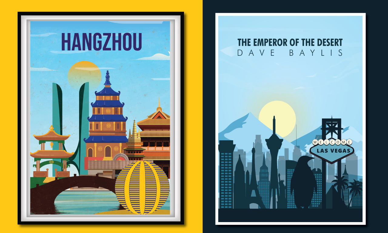 How to Design a Vintage Travel Poster in Adobe Illustrator and Photoshop