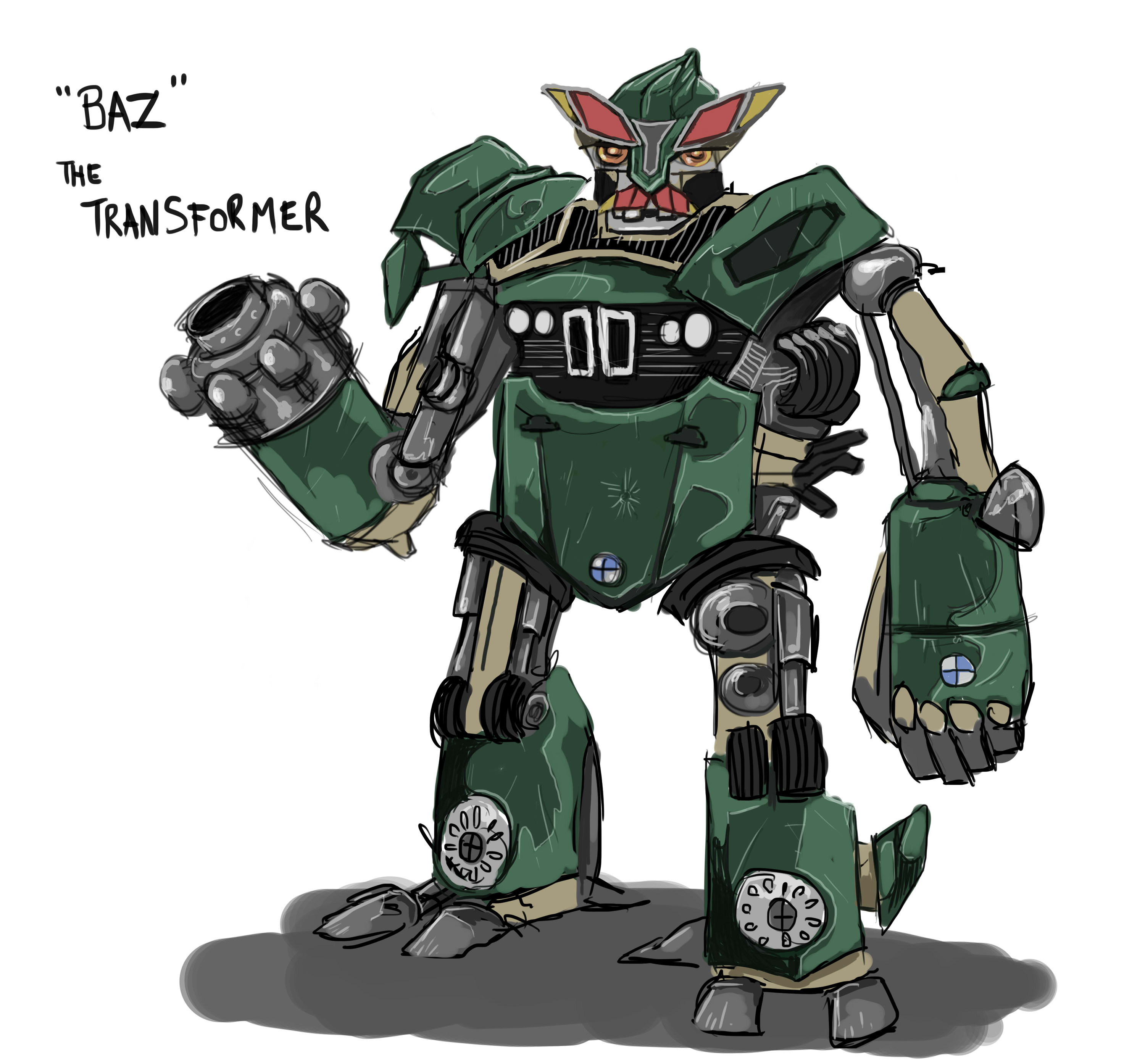 giant transformer robot