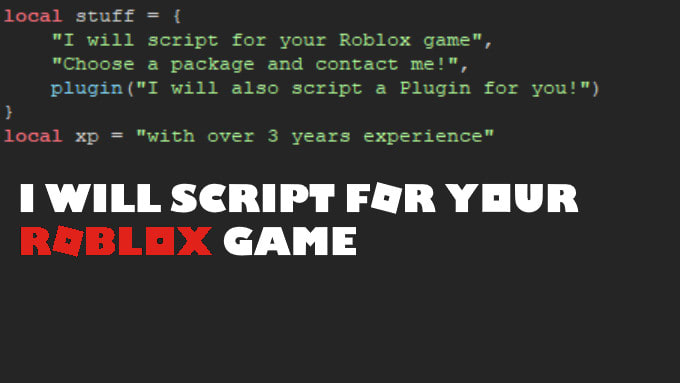 Script For Your Roblox Game By Emoschofficial Fiverr - roblox plugin robux to usd