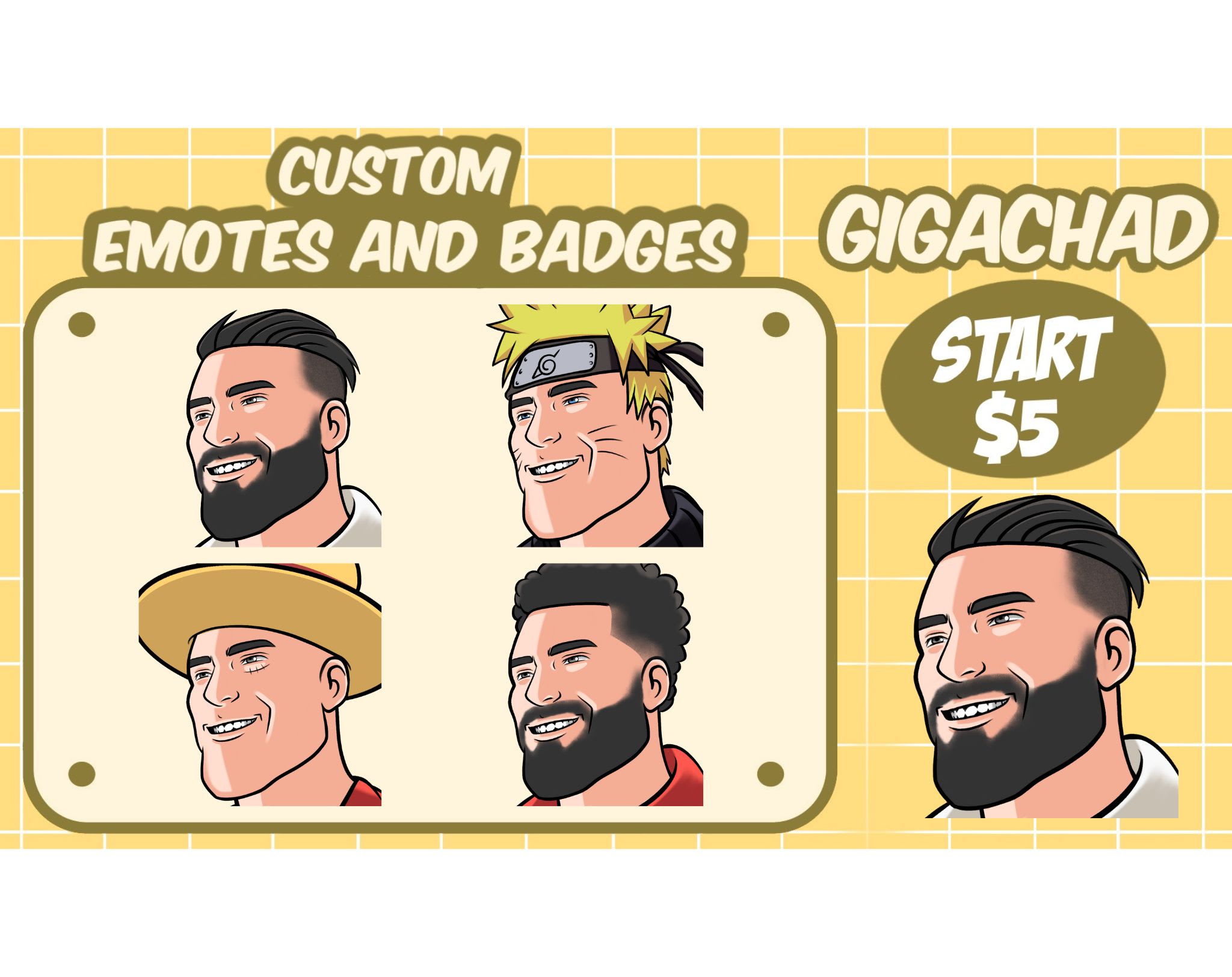 gigachad - Discord Sticker