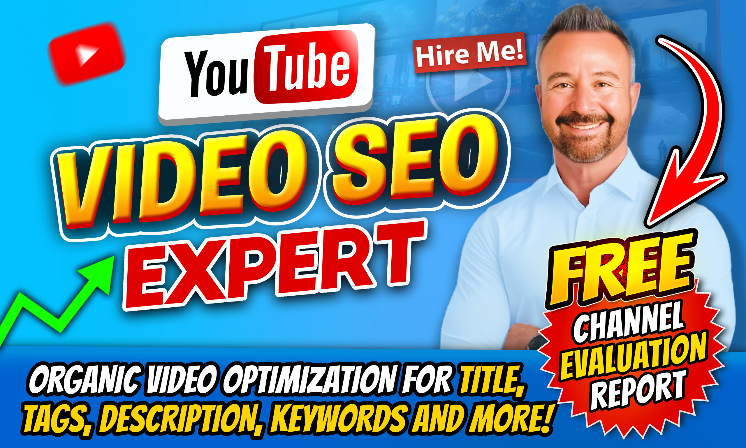 Do best video seo expert optimization and channel growth